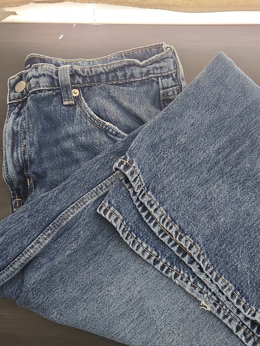 GAP Women's Dark Blue Baggy Jeans 14/32R